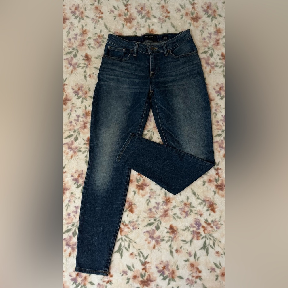 Lucky Brand Skinny Jeans Low Rise Lolita